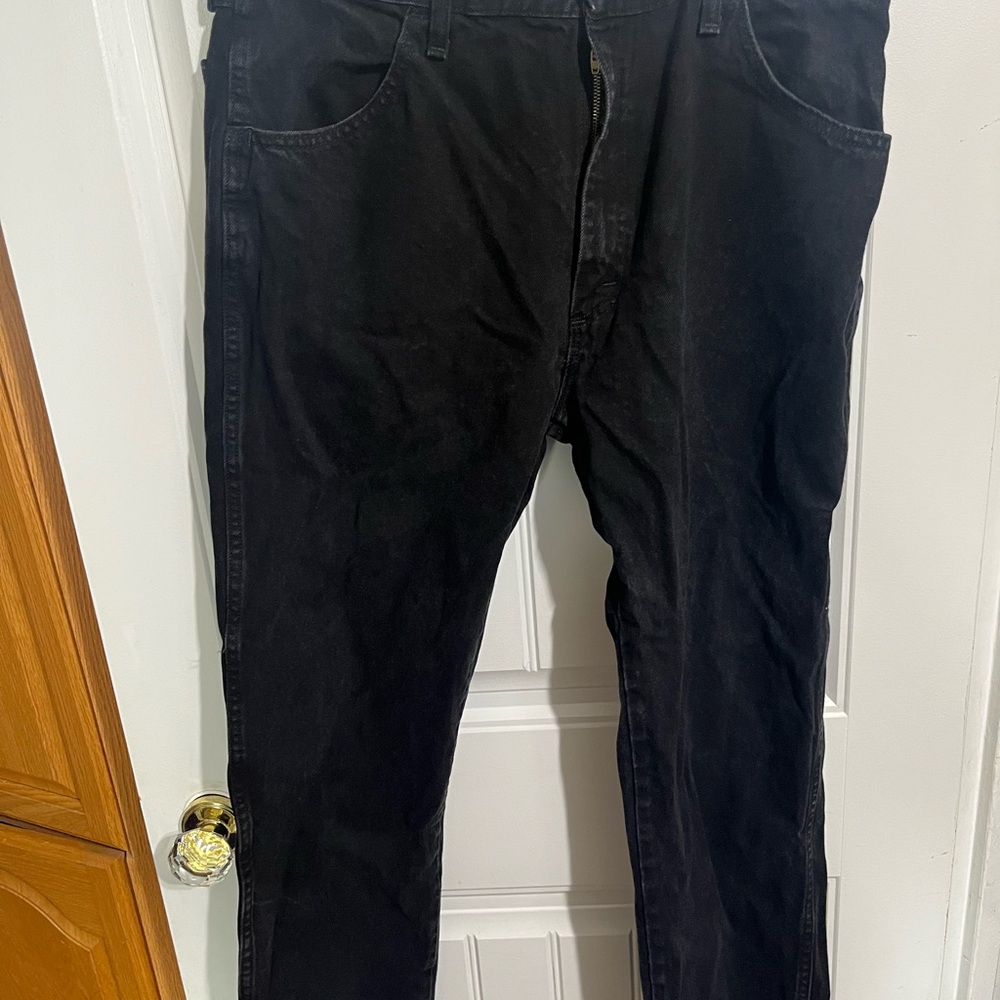 Rustler Black Relaxed Jeans Classic‎ Style